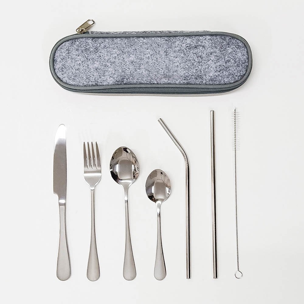 Portable Utensils Travel Camping Cutlery Set
