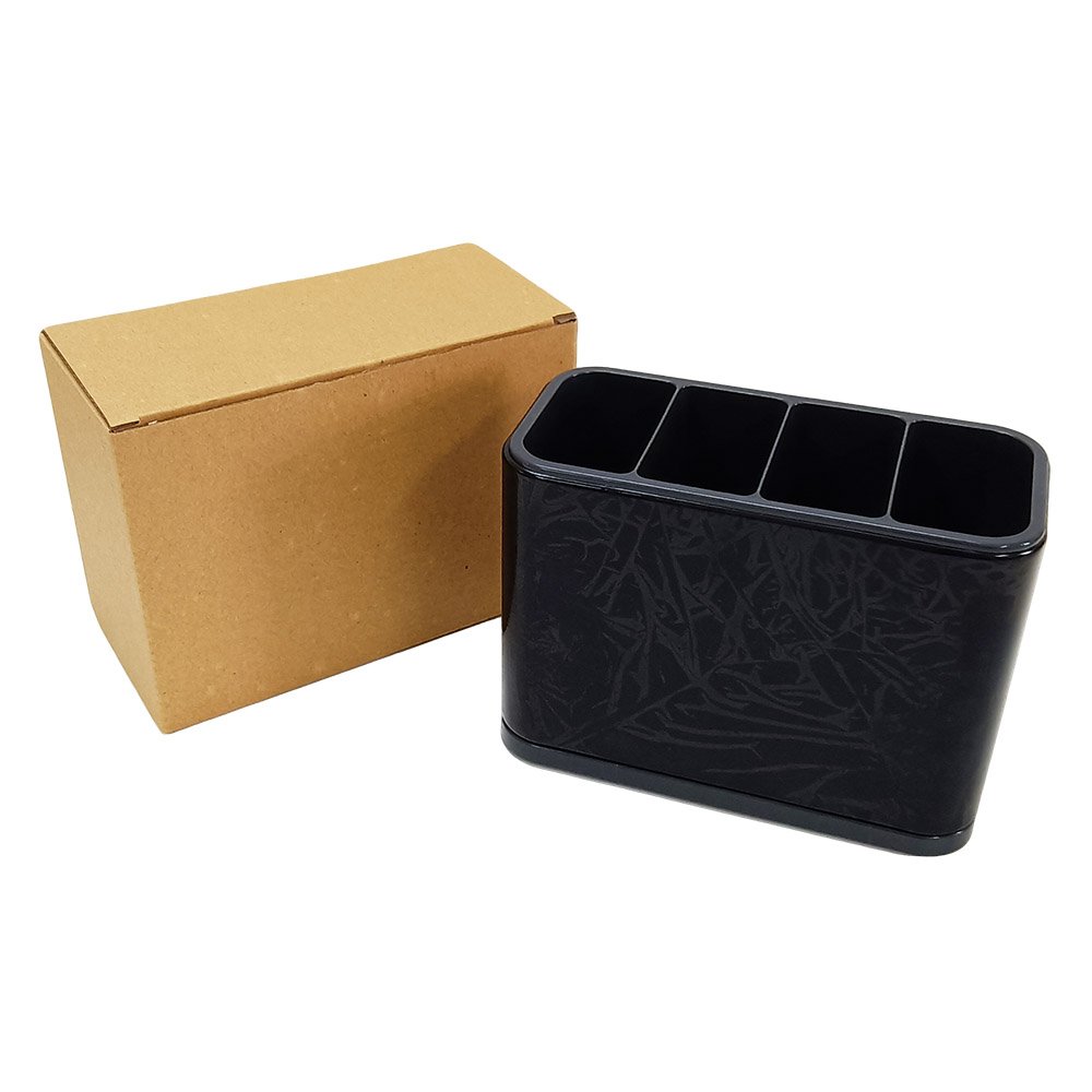 Silverware Caddy Utensil Caddy Spoon Holder with 4 Divided Compartments