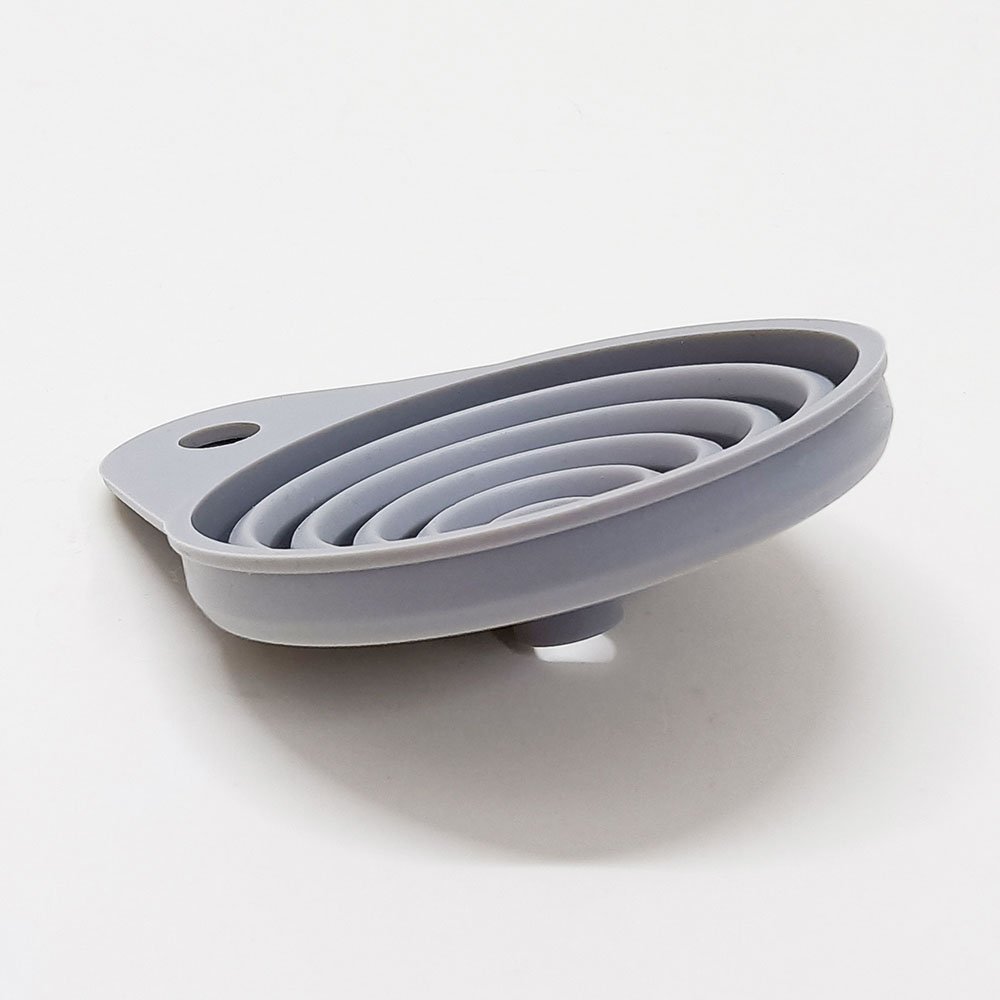Collapsible Silicone Funnel For Filling Bottles