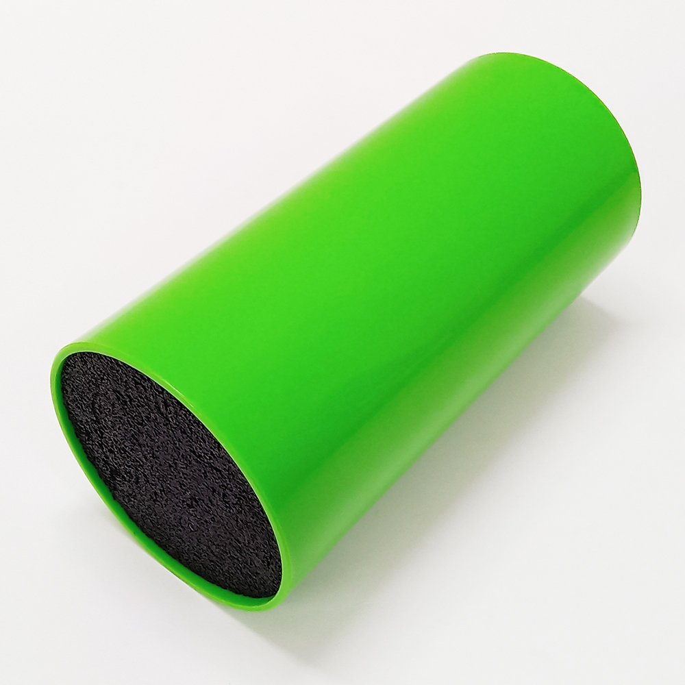 Knife Block Universal Holder Storage with Removable Bristles