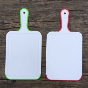 Cutting Board Plastic Chopping Board with Easy Grip Handle