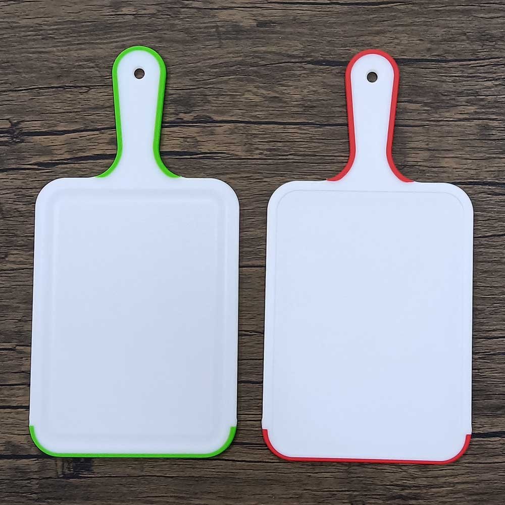 Cutting Board Plastic Chopping Board with Easy Grip Handle