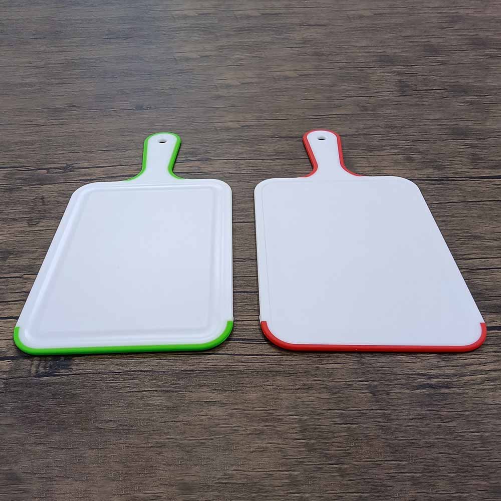 Cutting Board Plastic Chopping Board with Easy Grip Handle