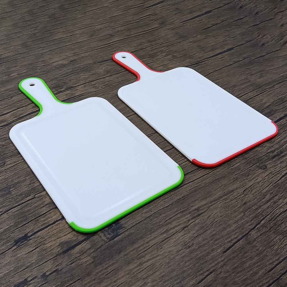 Cutting Board Plastic Chopping Board with Easy Grip Handle