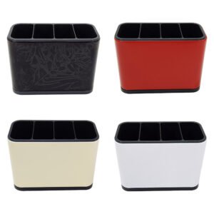 Silverware Caddy Utensil Caddy Spoon Holder with 4 Divided Compartments