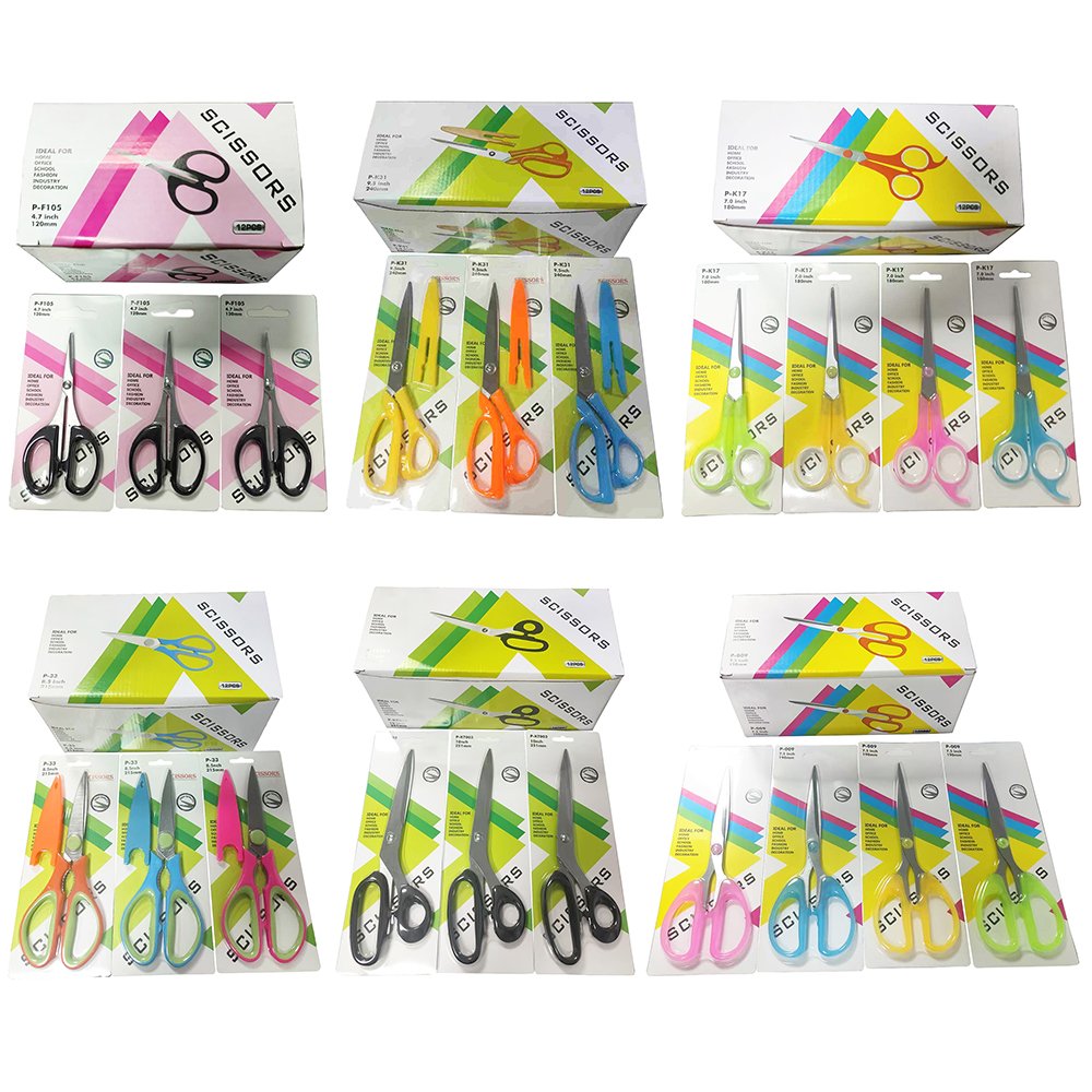 Scissors All Purpose Bulk Set for Home Office School