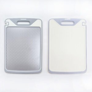 Double Sided 304 Stainless Steel Cutting Board with Diamond-Patterned