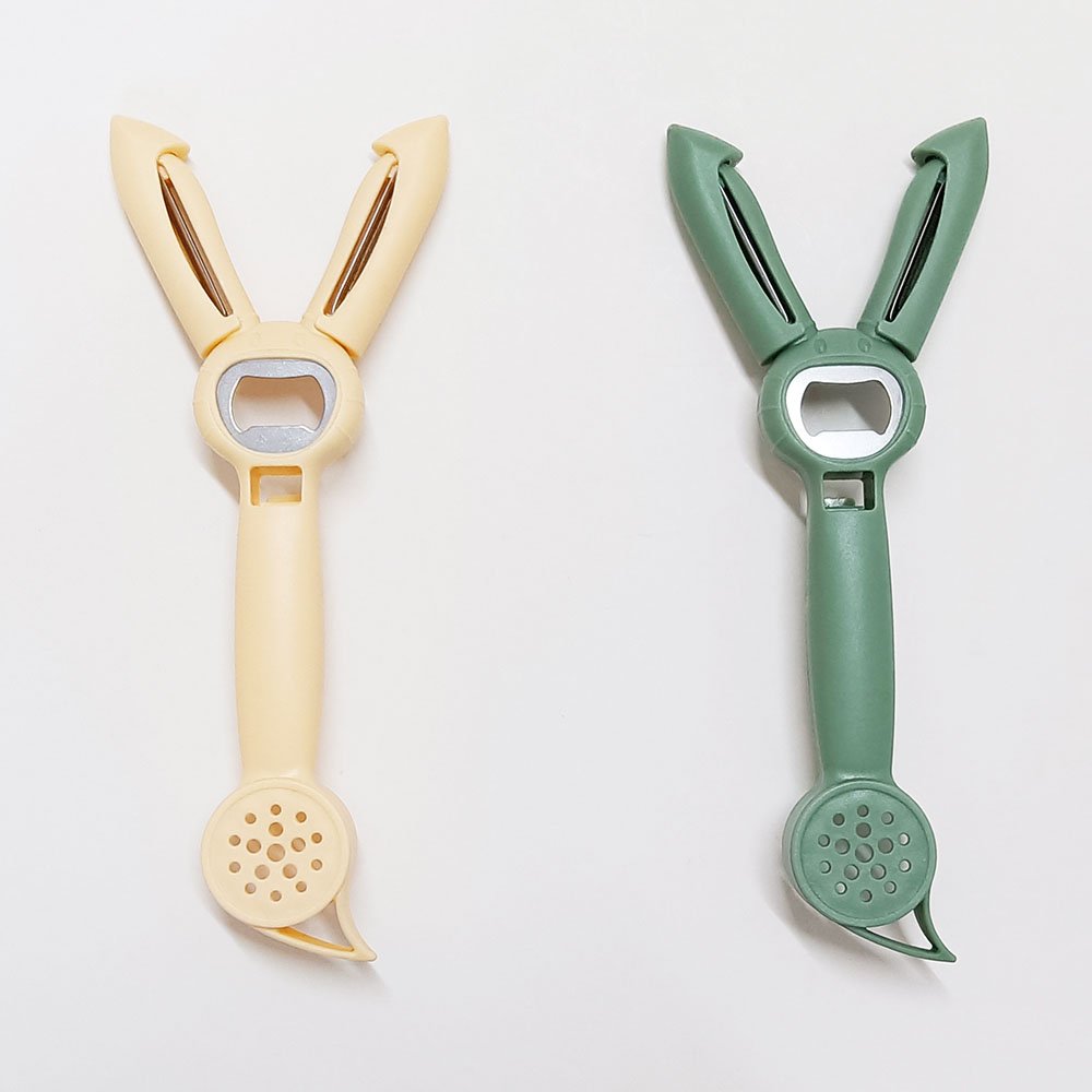 5-In-1 Multi-Functional Cartoon Rabbit Kitchen Peeler