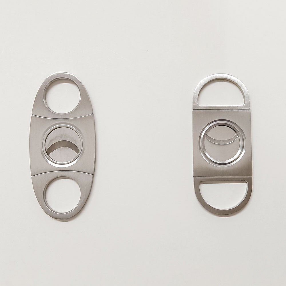 Stainless Steel Guillotine Double Cut Blade Cigar Cutter