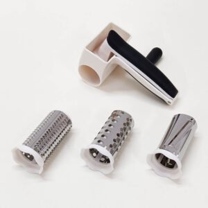 3-in-1 Cheese Slicer Rotary Nut Chopper Grater