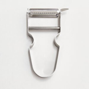 Serrated-Blade Metal Stainless Steel Fruit Vegetable Peeler