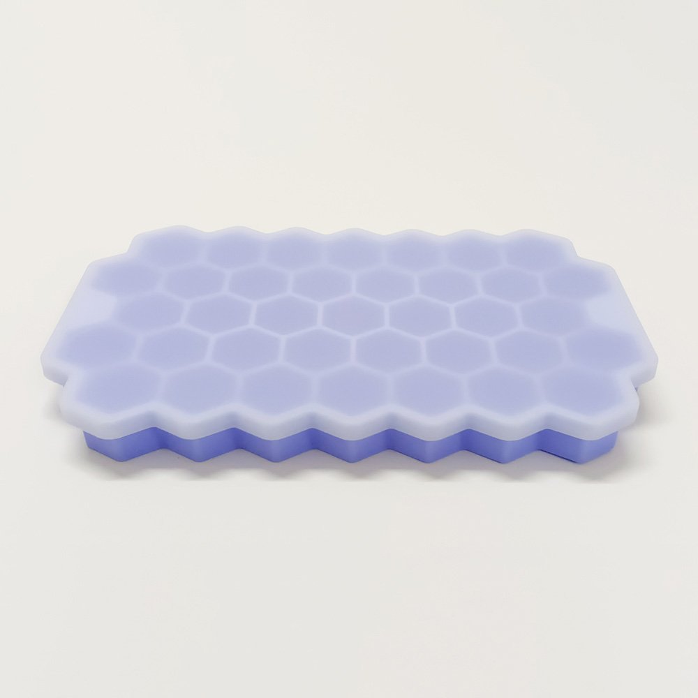 37 Grid Silicone Ice Cube Trays for Whiskey Cocktail Freezer
