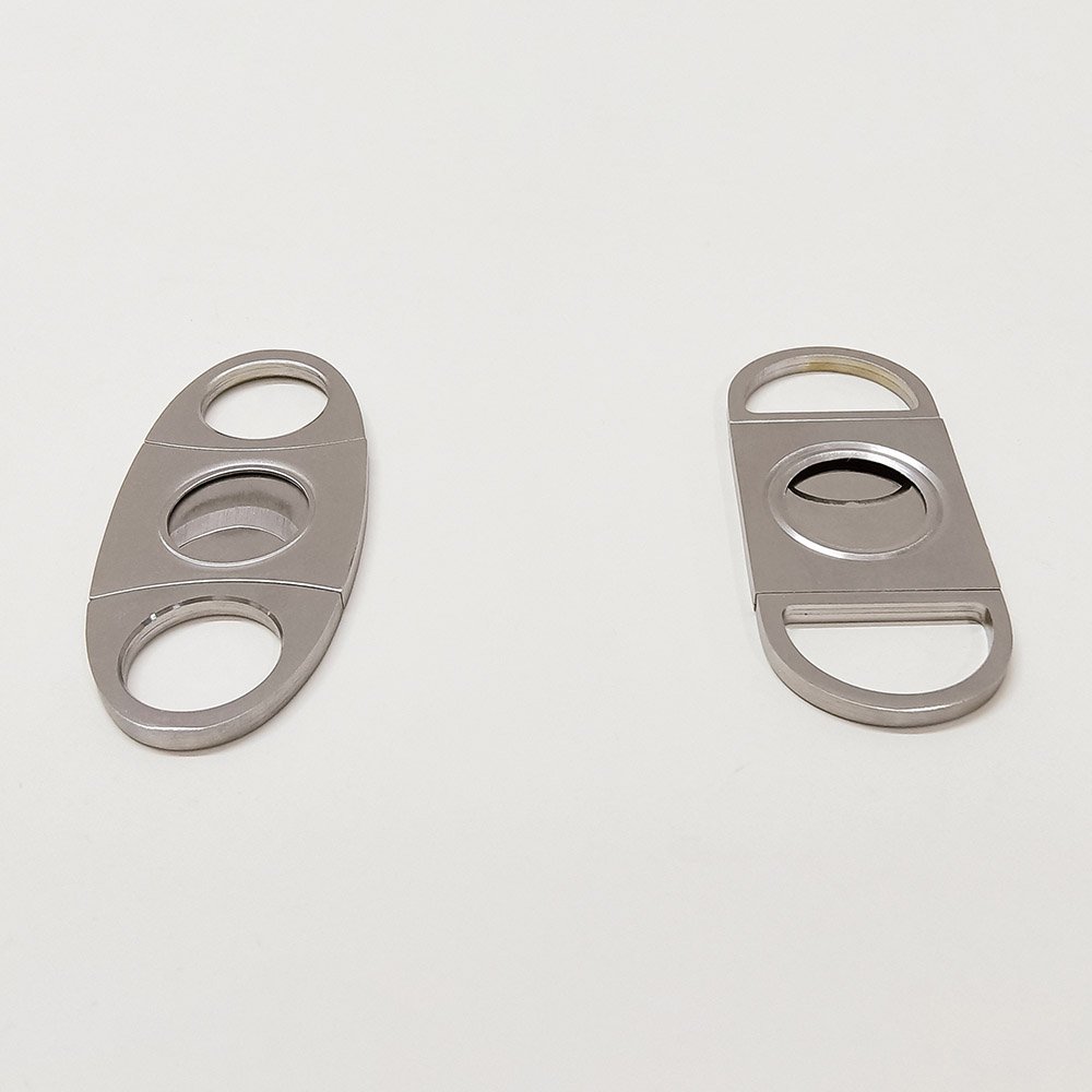 Stainless Steel Guillotine Double Cut Blade Cigar Cutter