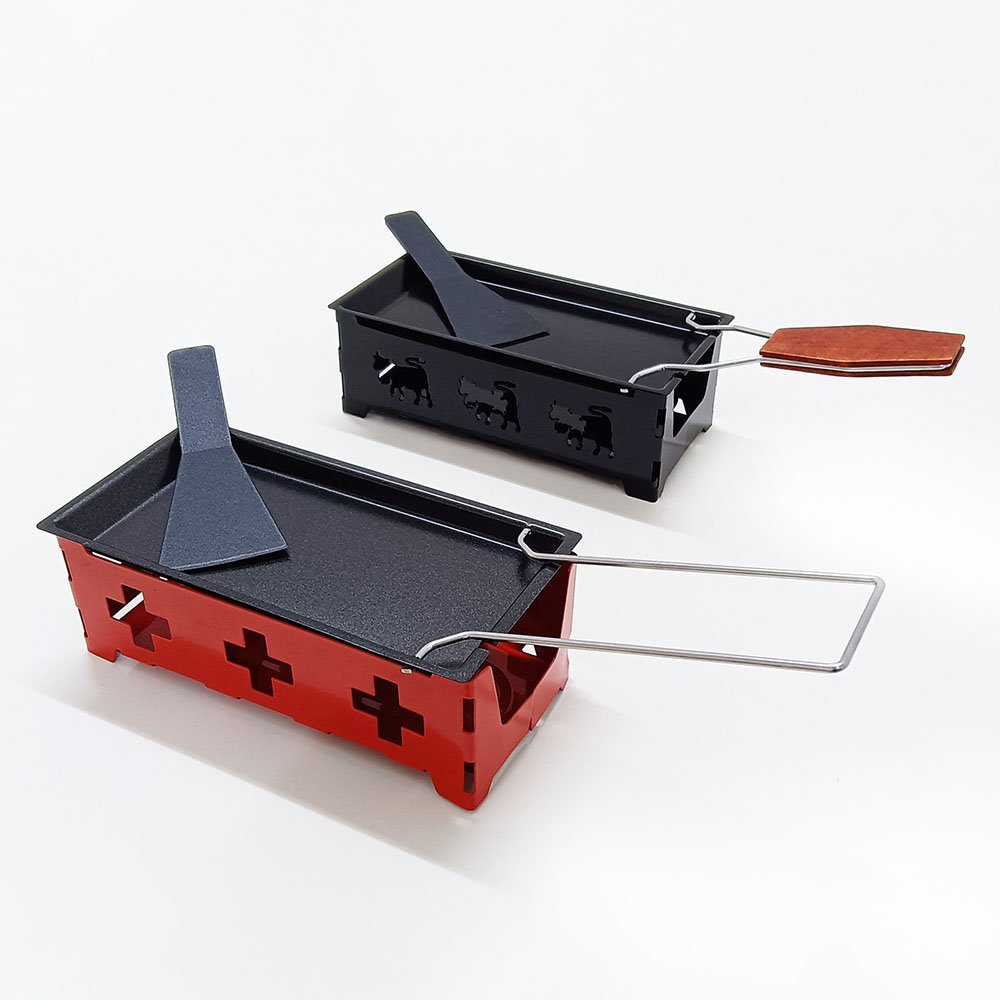 Cheese Raclette Grill Baking Tray Stove Set