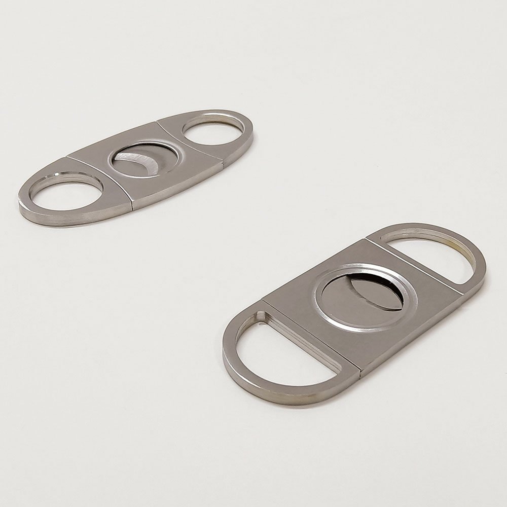Stainless Steel Guillotine Double Cut Blade Cigar Cutter