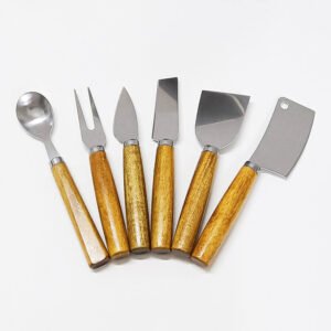 6 Cheese Knives Set For Charcuterie Board