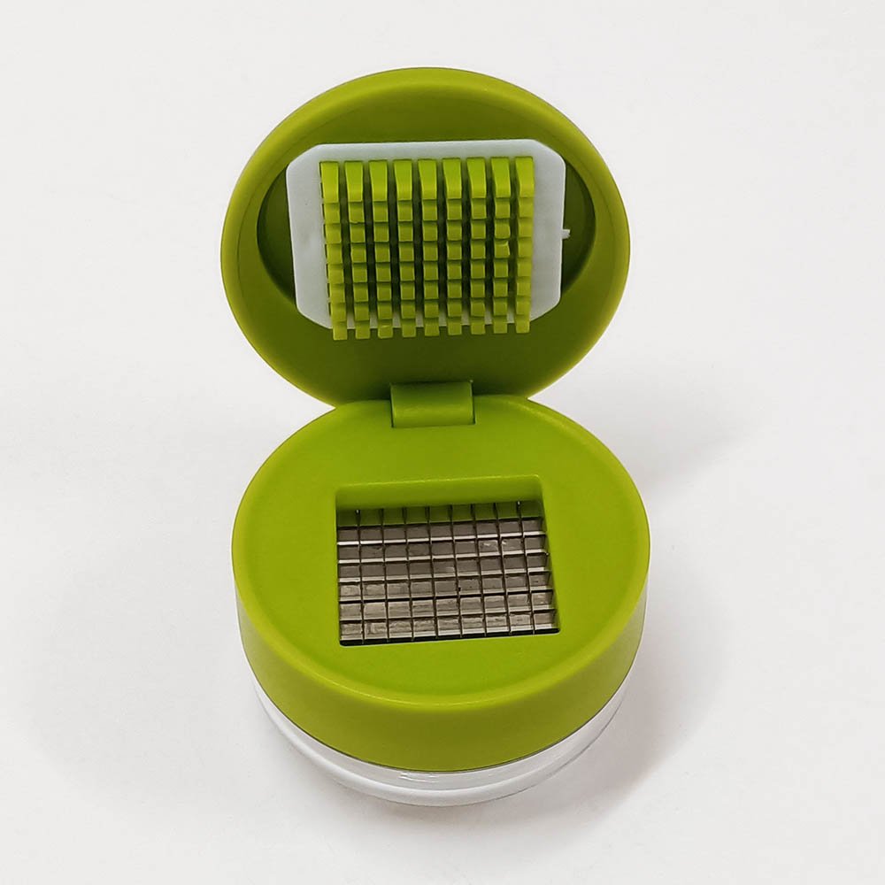 Manual Garlic Press Mincer Chopper with Storage Container