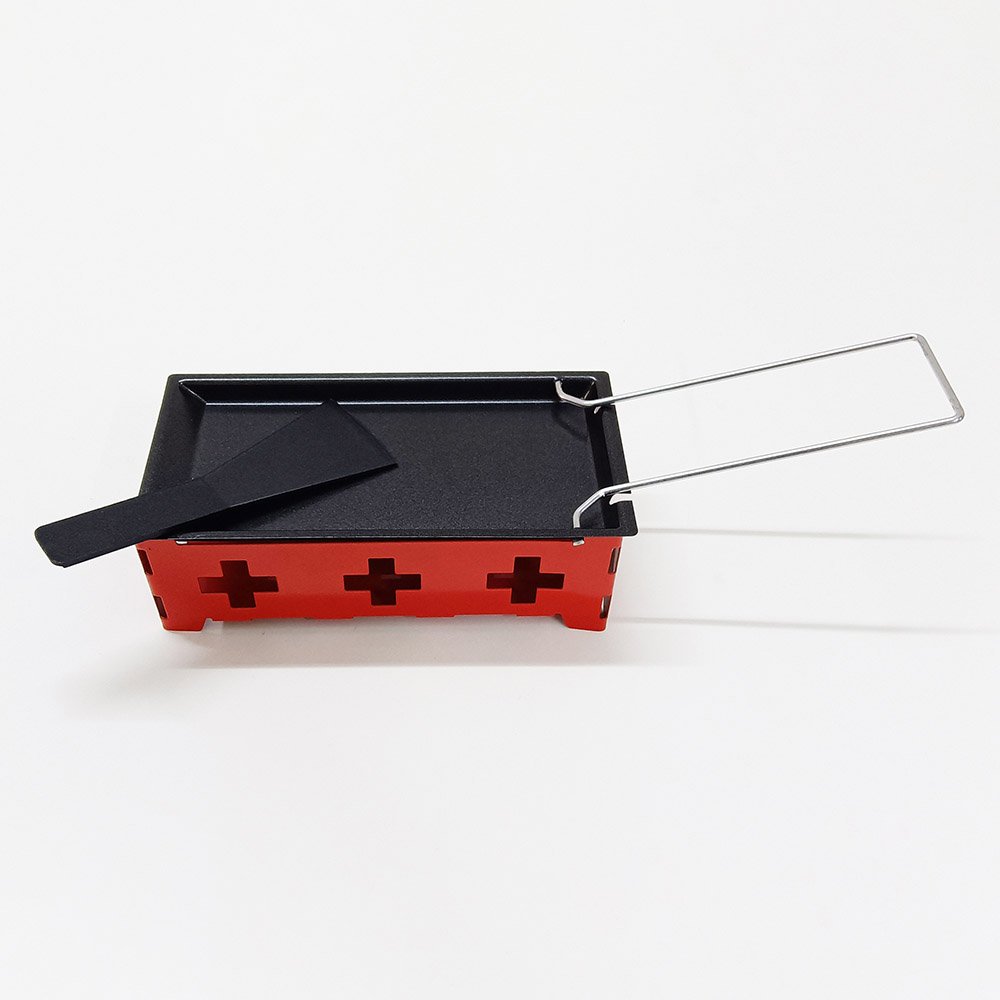 Cheese Raclette Grill Baking Tray Stove Set
