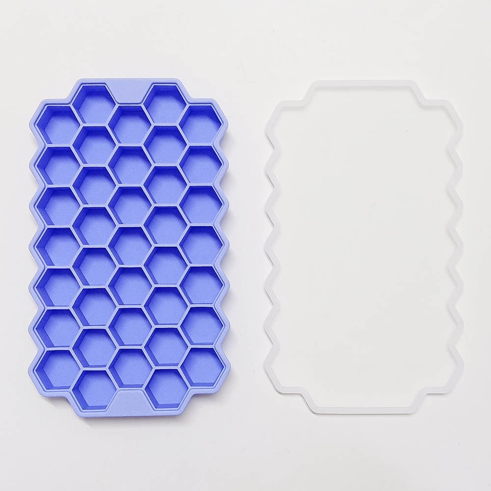 37 Grid Silicone Ice Cube Trays for Whiskey Cocktail Freezer