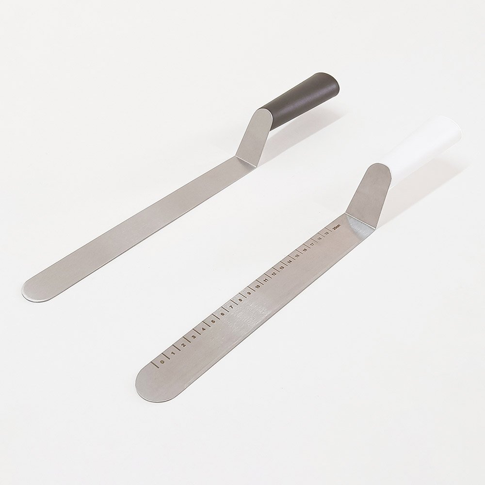 Bent Cake Icing Butter Cream Spatula With Scale