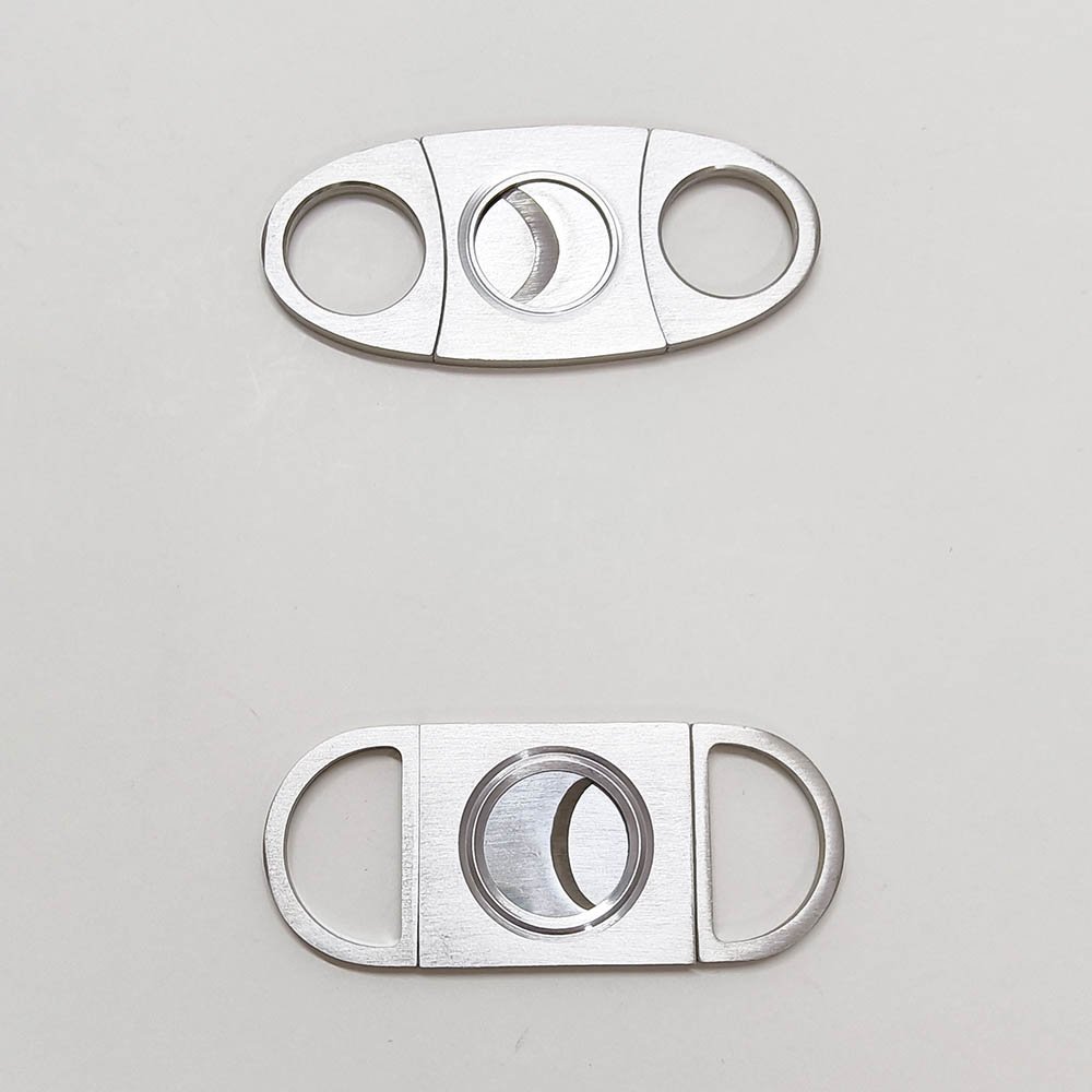 Stainless Steel Guillotine Double Cut Blade Cigar Cutter