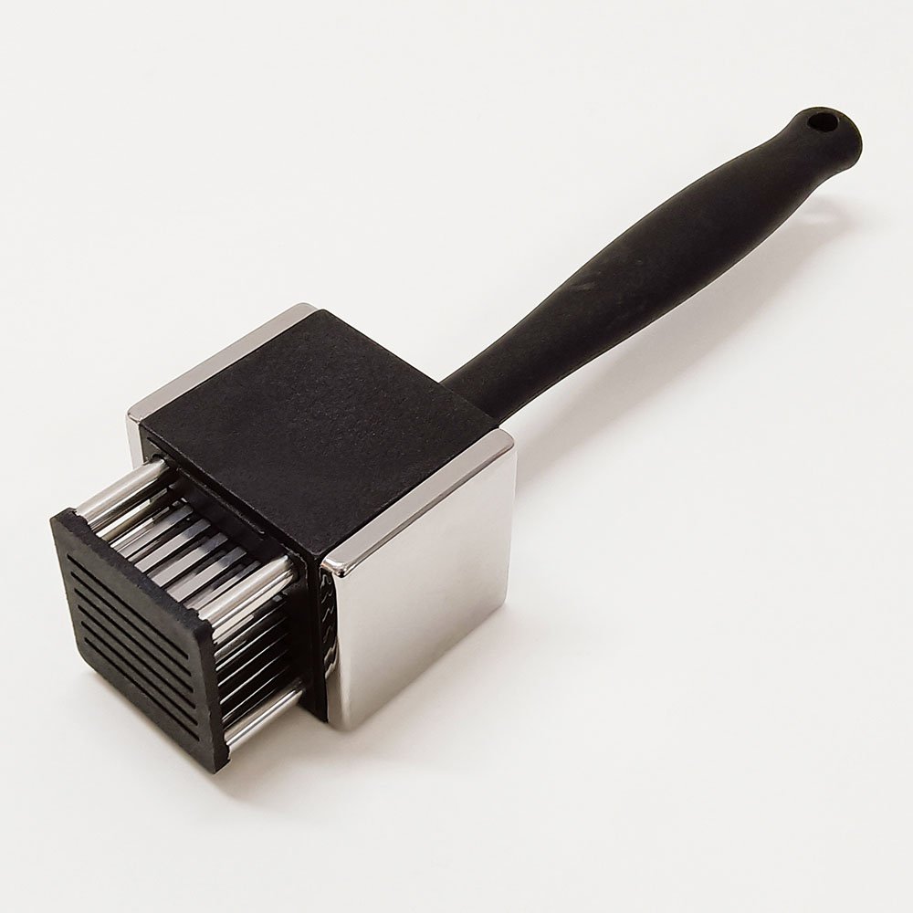 Meat Mallet And Meat Needle 2-In-1 Hammer Tenderizer