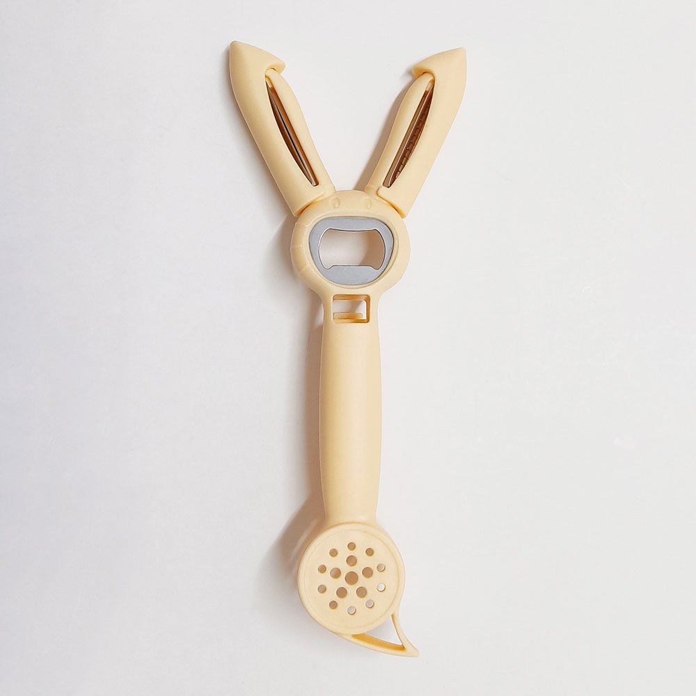 5-In-1 Multi-Functional Cartoon Rabbit Kitchen Peeler