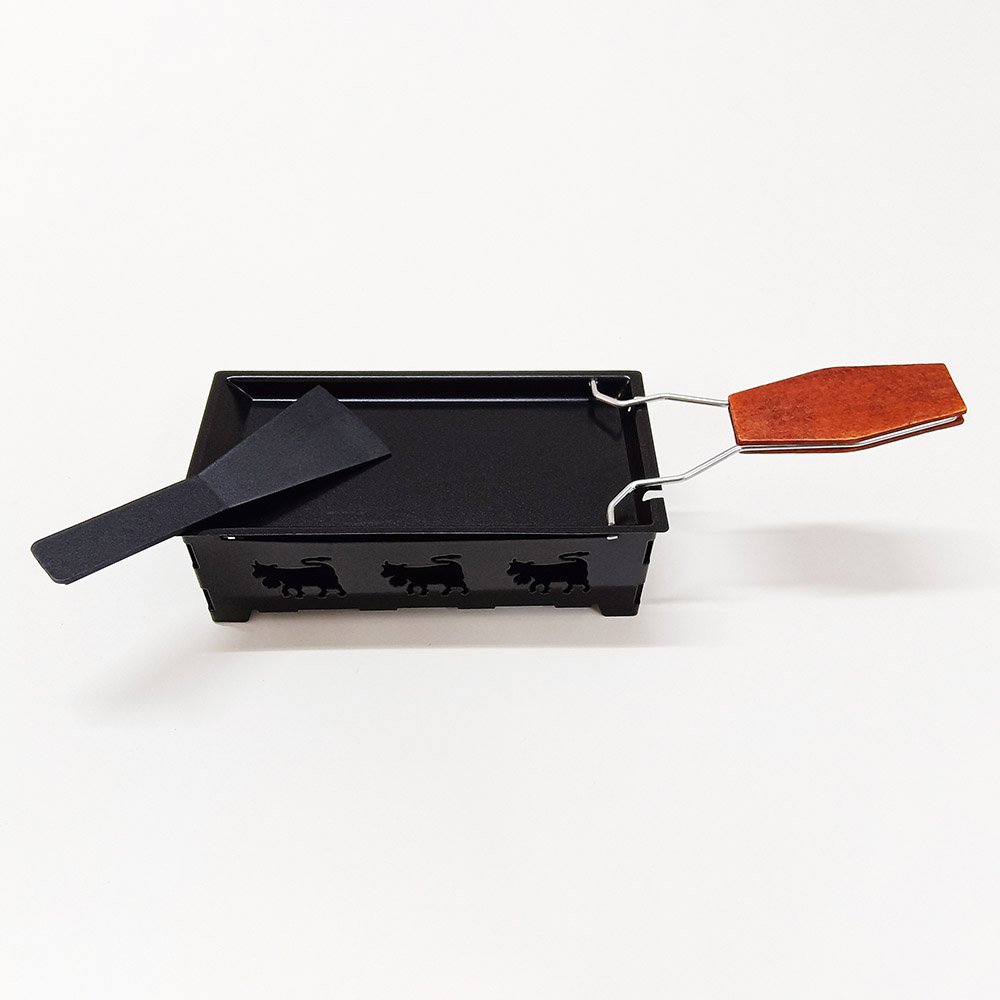 Cheese Raclette Grill Baking Tray Stove Set