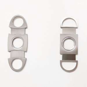 Stainless Steel Guillotine Double Cut Blade Cigar Cutter