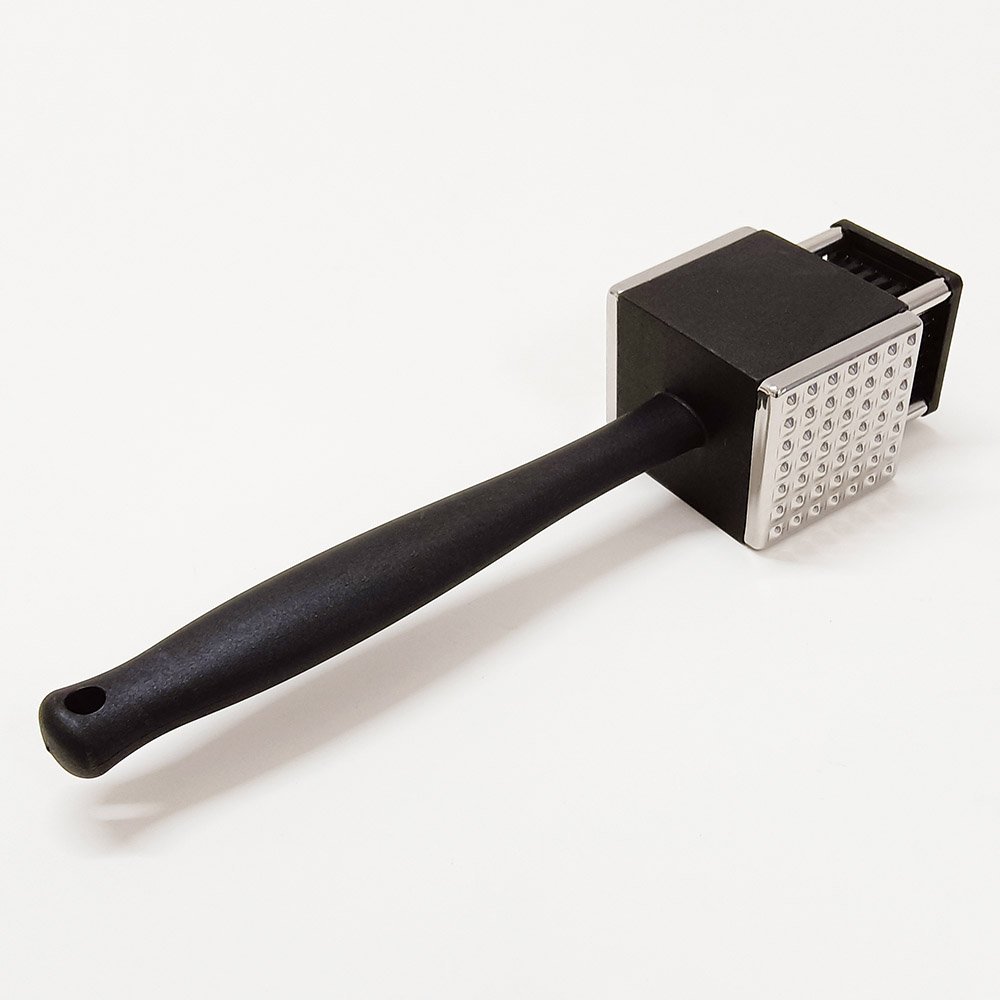 Meat Mallet And Meat Needle 2-In-1 Hammer Tenderizer