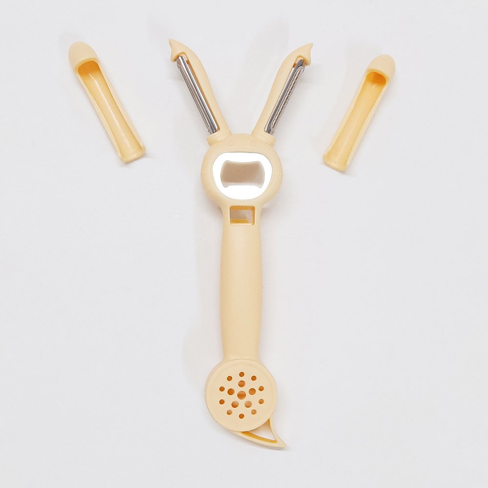 5-In-1 Multi-Functional Cartoon Rabbit Kitchen Peeler
