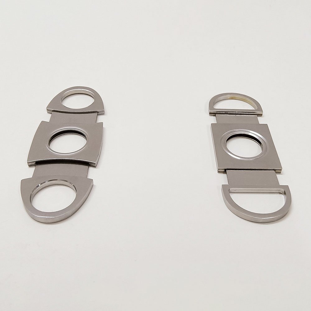 Stainless Steel Guillotine Double Cut Blade Cigar Cutter