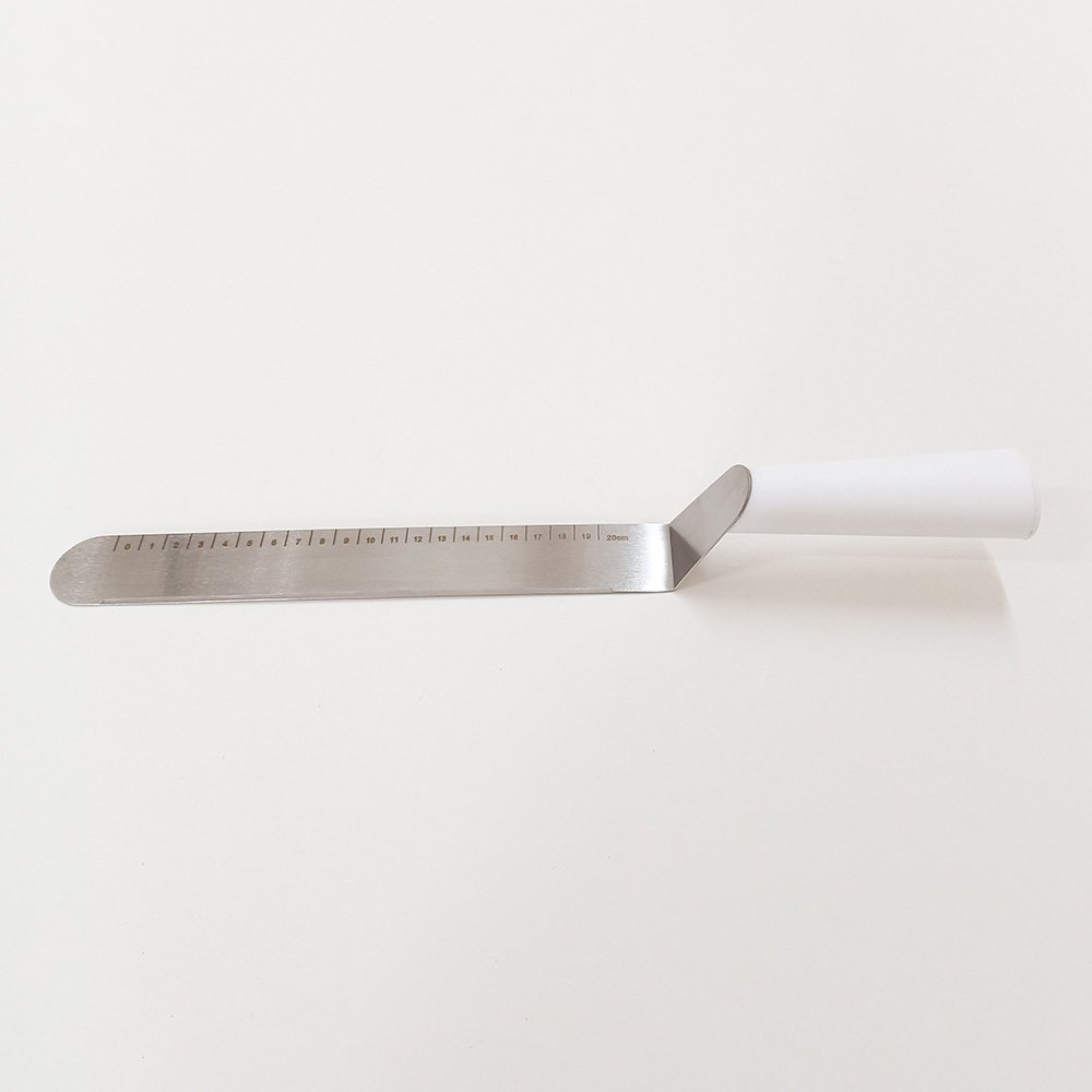 Bent Cake Icing Butter Cream Spatula With Scale