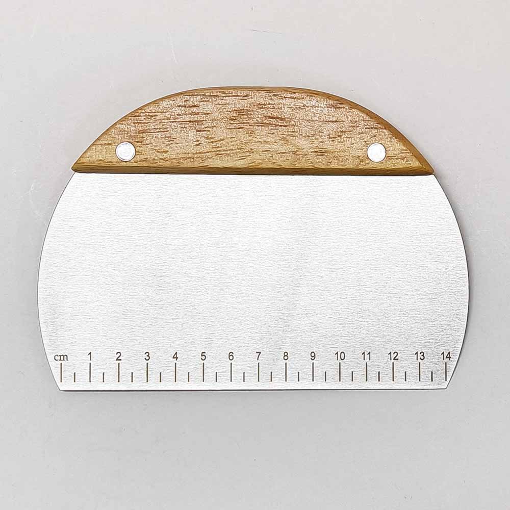 Vegetable Potato Crinkle Cutter And Straight Dough Scraper Set