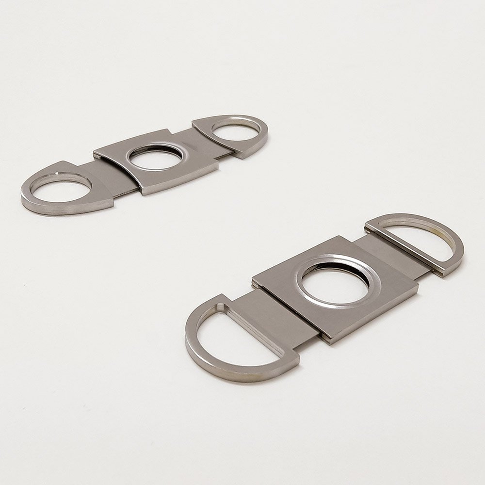 Stainless Steel Guillotine Double Cut Blade Cigar Cutter