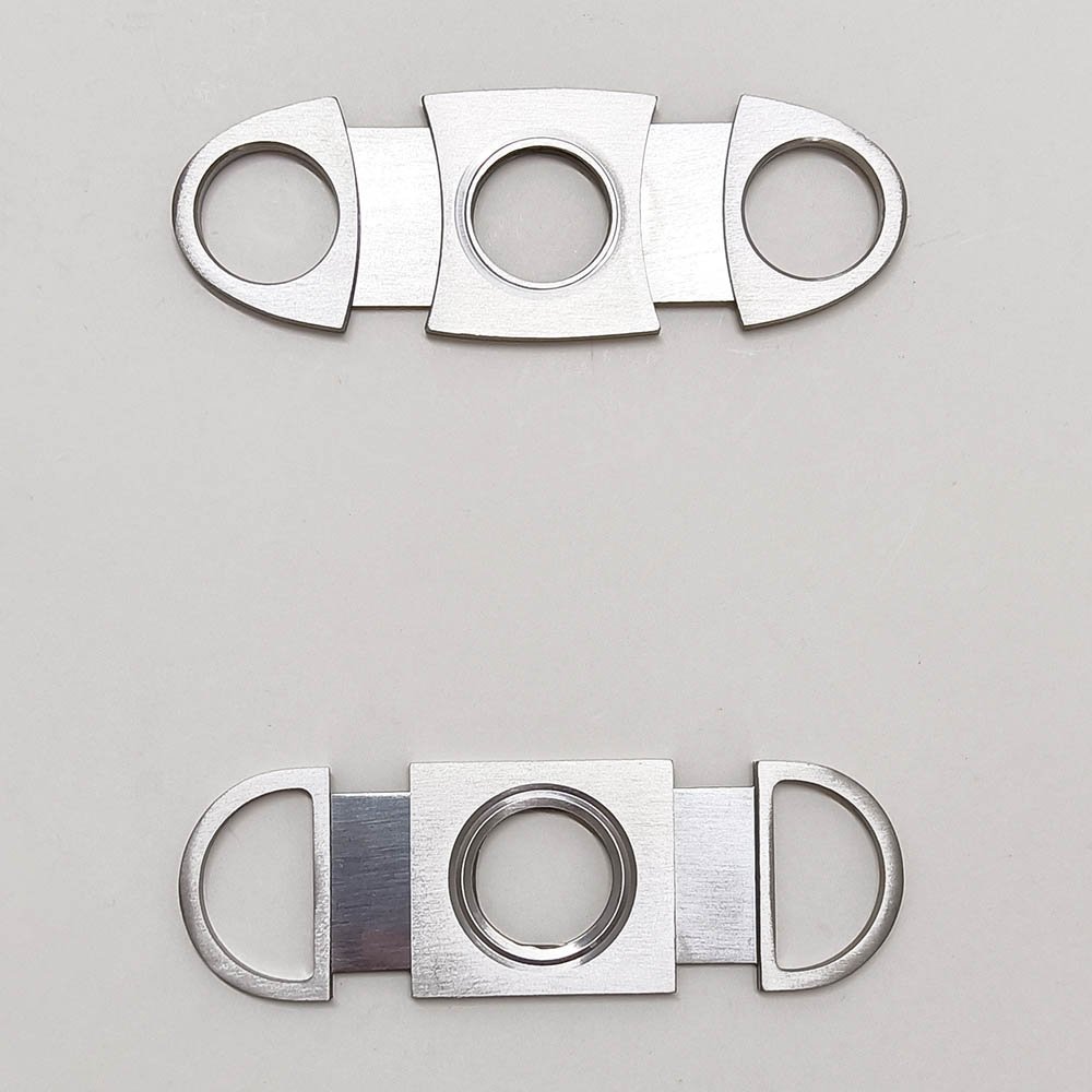 Stainless Steel Guillotine Double Cut Blade Cigar Cutter