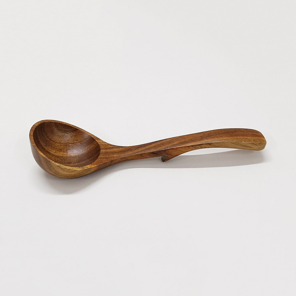 Natural Teak Wooden Ladles Set