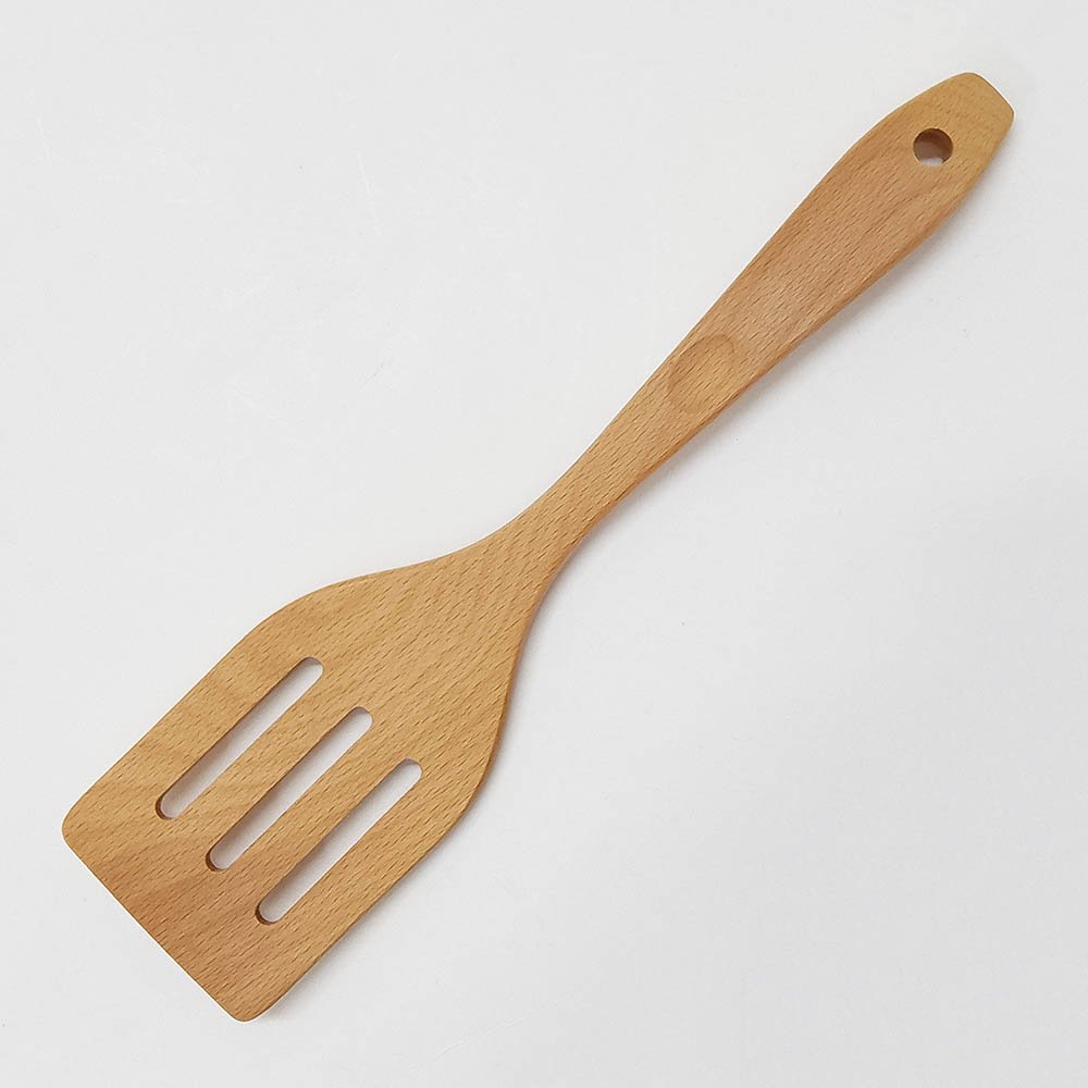 9-Piece Natural Beech Wood Cooking Utensils Set Wooden Spoons for Cooking Nonstick Safe Non-Toxic Wooden Cooking Tools 9-Piece Beech Wood Cooking Utensils Set MOQ:1000 sets Material:Beech Wood Item Length:30cm(12inch) Packing Dimensions:37*17*17cm Packing Weight:538.4g The set includes: 1 piece Solid Turner 1 piece Slotted Turner 1 piece Chinese Turner 1 piece Slotted Spoon 1 piece Salad Spoon 1 piece Salad Fork 1 piece Rice spoon 1 piece Spaghetti Spoon 1 piece Ladle About this item: PREMIUM BEECH WOOD CRAFTSMANSHIP: Solid beech wood construction ensures strength, durability, and resistance to cracking. Each utensil features a smooth, natural finish that highlights the wood’s grain, adding warmth to your kitchen. COMPLETE 9-PIECE COOKING SET: Includes spoons, spatula, skimmer, and pasta scoop—ideal for stirring, frying, draining, and serving. All essentials for versatile everyday cooking. SAFE FOR NONSTICK & DELICATE COOKWARE: Gently crafted edges are perfect for nonstick, ceramic, and cast iron surfaces. Use without worrying about scratches—cook with confidence. ERGONOMIC DESIGN FOR COMFORT: Lightweight, well-balanced handles offer comfortable grip. Ergonomic design minimizes hand fatigue and improves control during cooking. EASY TO CLEAN & MAINTAIN: Wash with warm water and mild soap. Naturally stain- and odor-resistant finish simplifies care, while rustic aesthetic complements modern and traditional kitchens.