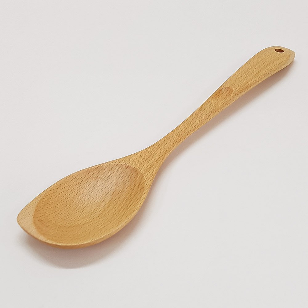 10 Pieces Beechwood Utenails Set With Spatula Spoon Ladle