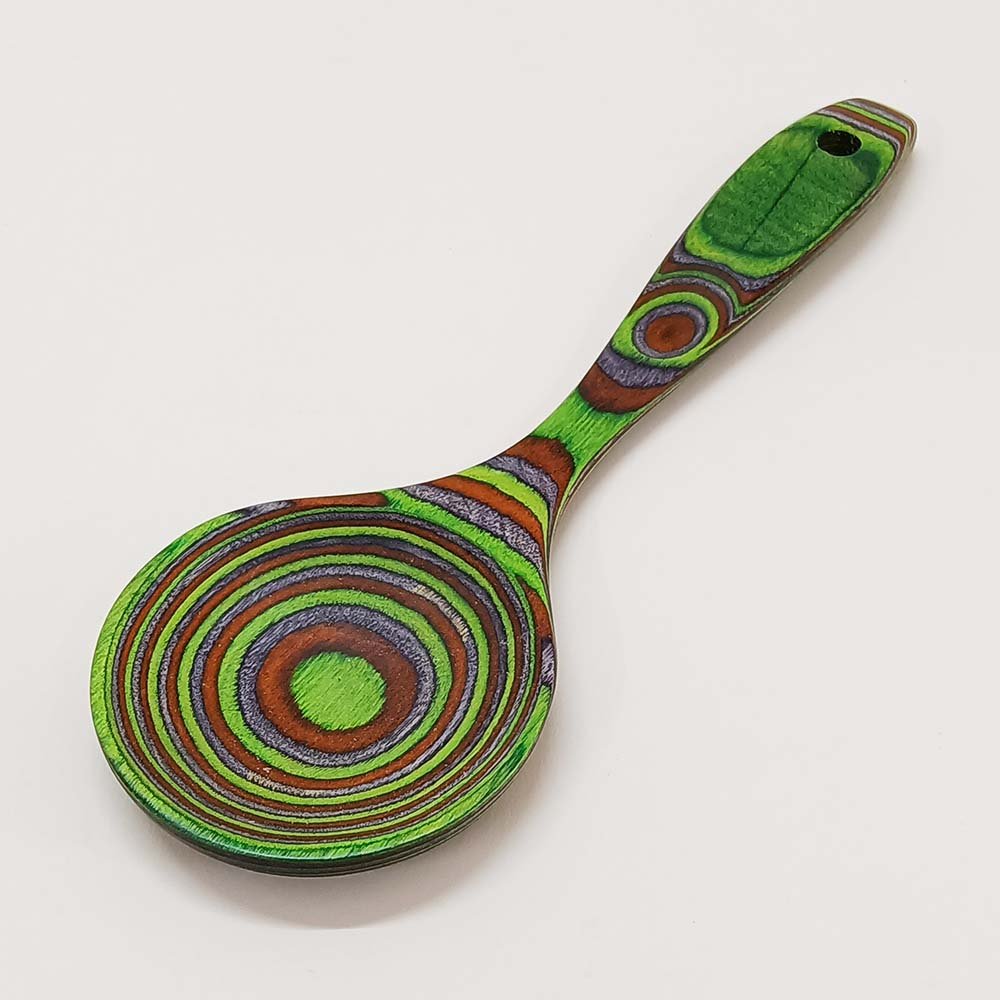 7-Piece Pakkawood Wooden Cooking Utensils Set