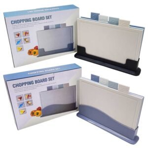 4PCS Plastic Chopping Boards Set