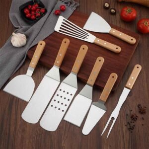 Barbecue Flat Griddle Spatula Set