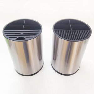 3-in-1 Stainless Steel Kitchen Countertop Organizer