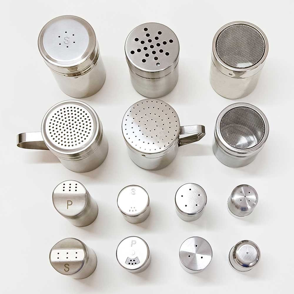 Professional Stainless Steel Dredge & Shaker Set