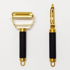 Titanium Gold Plating Stainless Steel Peeler Shredder