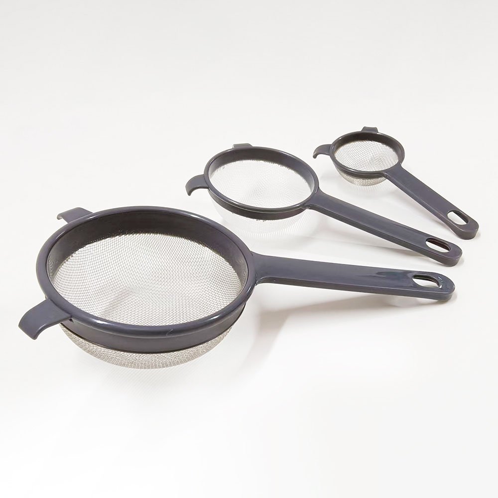 Fine Mesh Strainer Set Sieve Colander Flour Sifter