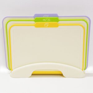 3pcs Plastic Food Icon Cutting Boards