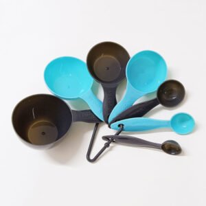 7-Piece Colorful Nesting Measuring Cups and Spoons Set