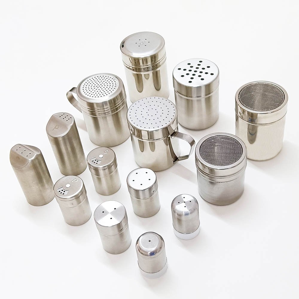 Professional Stainless Steel Dredge & Shaker Set
