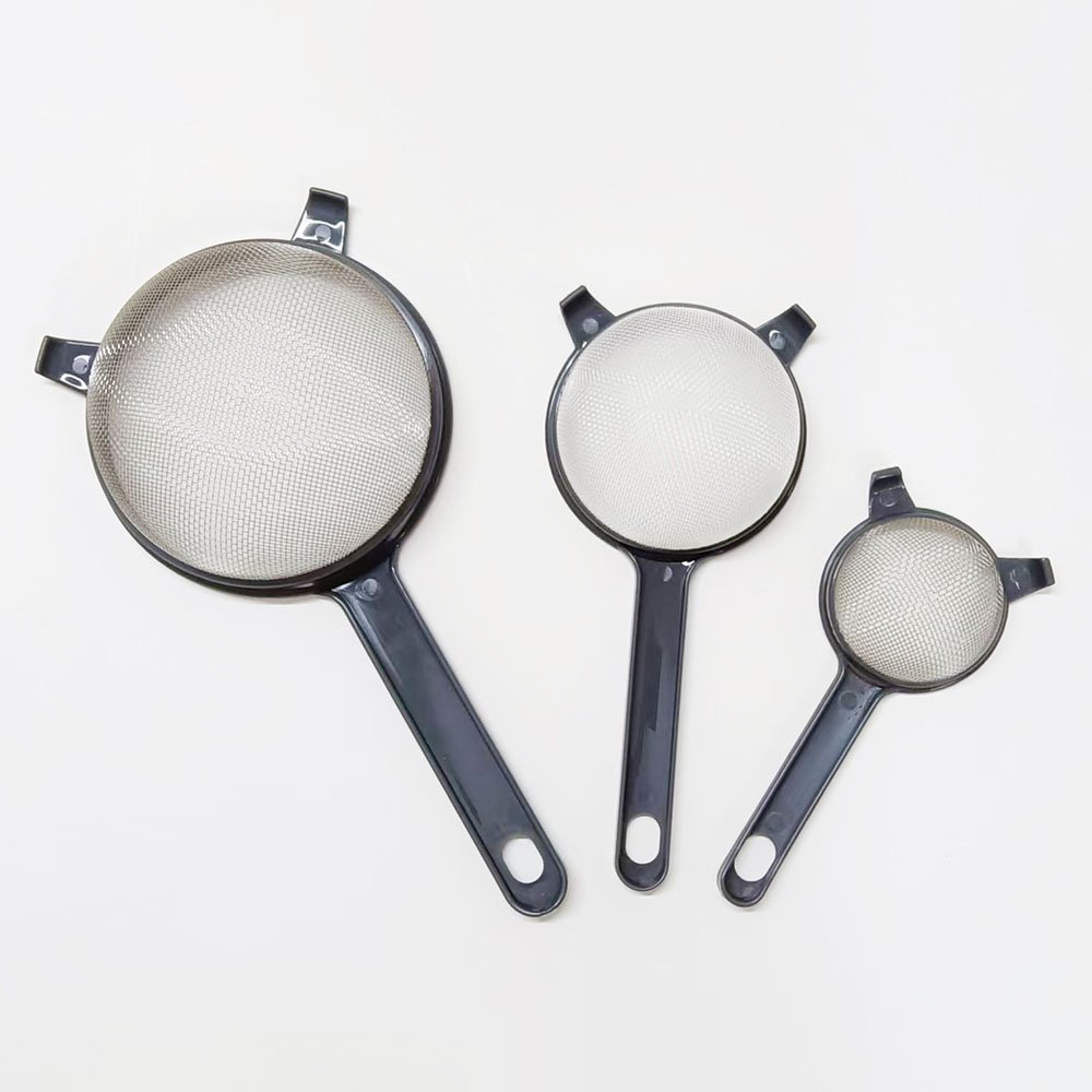 Fine Mesh Strainer Set Sieve Colander Flour Sifter